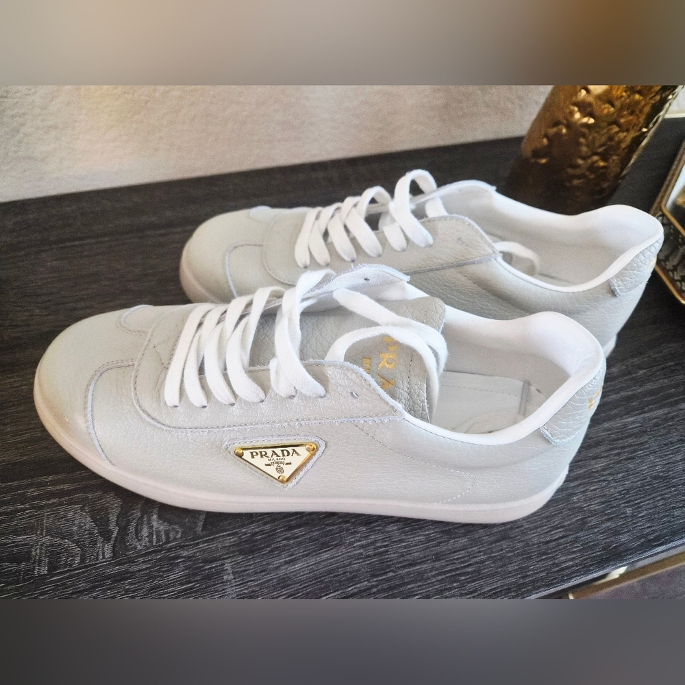 Prada Leather Sneakers